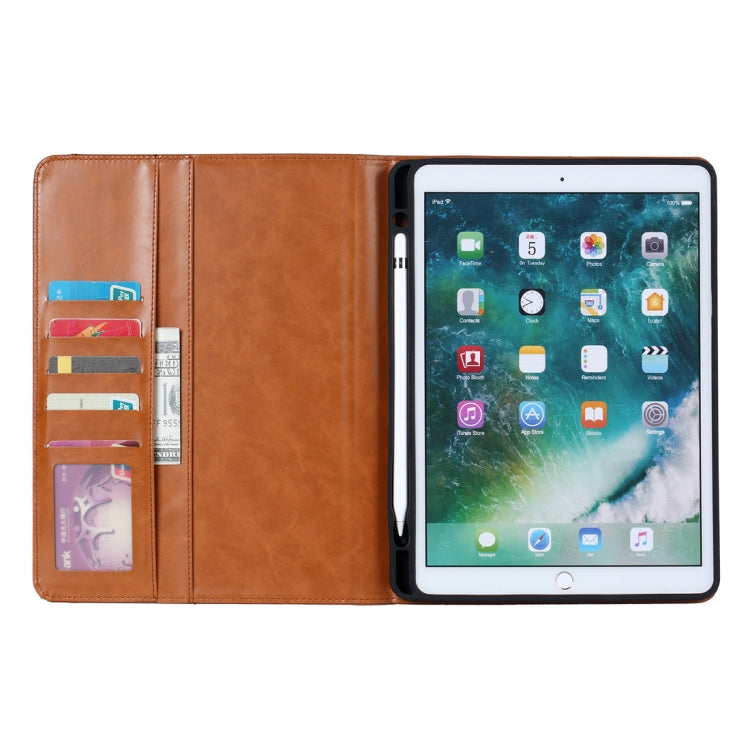 Knead Skin Texture Horizontal Flip Leather Case for iPad Air 2019 10.5 inch, with Photo Frame & Holder & Card Slots & Wallet & Pen Slot (Wine Red) - iPad Air (2019) Cases by buy2fix | Online Shopping UK | buy2fix