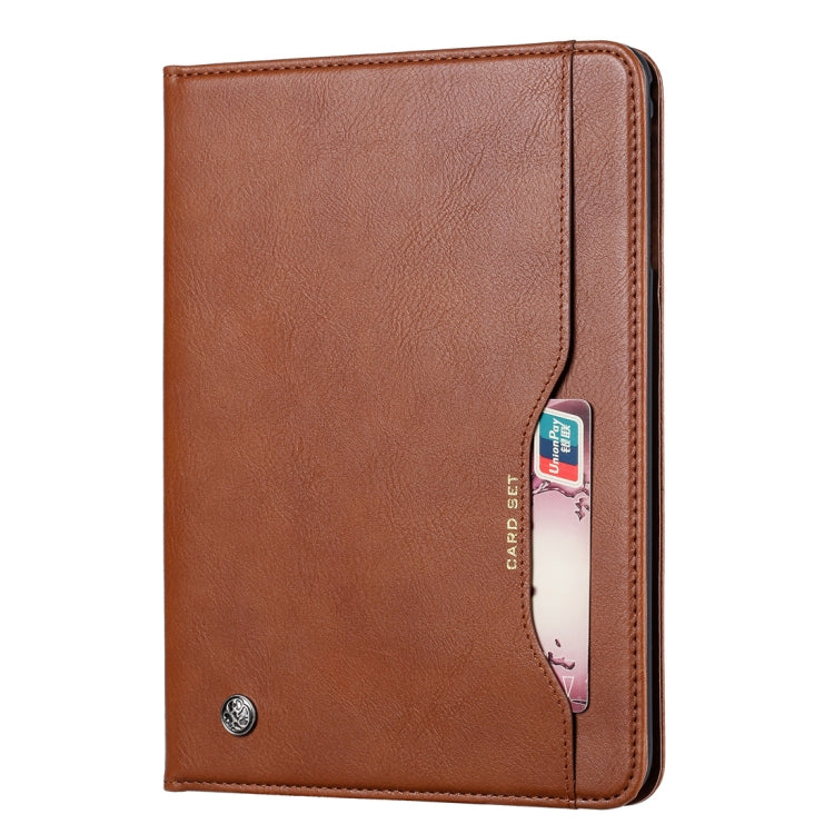 Knead Skin Texture Horizontal Flip Leather Case for iPad Air 2019 10.5 inch, with Photo Frame & Holder & Card Slots & Wallet & Pen Slot (Brown) - iPad Air (2019) Cases by buy2fix | Online Shopping UK | buy2fix
