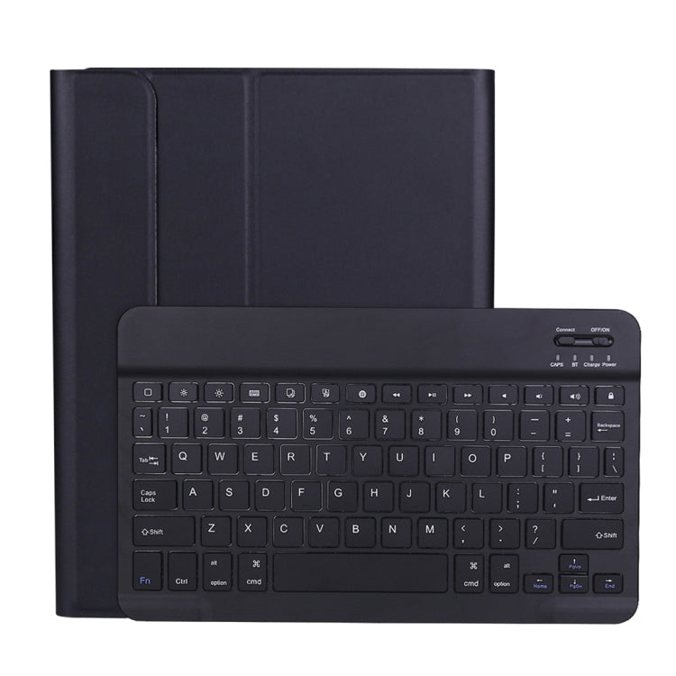 A11B 2020 Ultra-thin ABS Detachable Bluetooth Keyboard Tablet Case for iPad Pro 11 2022 / 2021 / Air4 / Air5, with Pen Slot & Holder (Black) by buy2fix