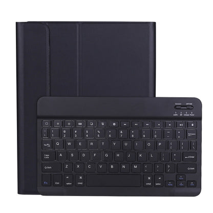 A11B 2020 Ultra-thin ABS Detachable Bluetooth Keyboard Tablet Case for iPad Pro 11 2022 / 2021 / Air4 / Air5, with Pen Slot & Holder (Black) by buy2fix