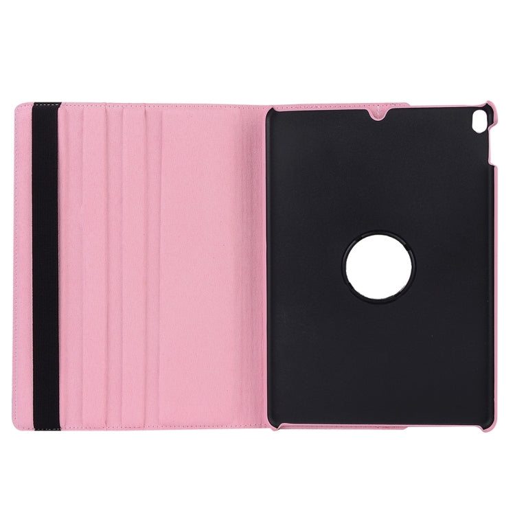 Litchi Texture 360 Degree Spin Multi-function Horizontal Flip Leather Protective Case with Holder for iPad Pro 10.5 inch / iPad Air (2019) (Pink) - iPad Pro 10.5 inch Cases by buy2fix | Online Shopping UK | buy2fix