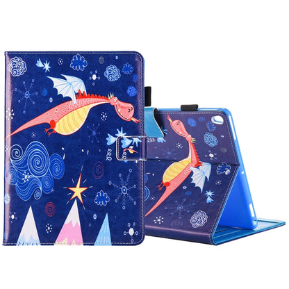 For iPad Pro 10.5 inch Flying Dragon Print Horizontal Flip PU Leather Protective Case with Holder & Card Slots & Photo Frame - iPad Pro 10.5 inch Cases by buy2fix | Online Shopping UK | buy2fix