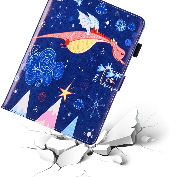 For iPad Pro 10.5 inch Flying Dragon Print Horizontal Flip PU Leather Protective Case with Holder & Card Slots & Photo Frame - iPad Pro 10.5 inch Cases by buy2fix | Online Shopping UK | buy2fix