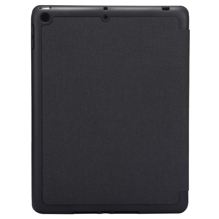 Cloth Texture Pattern Horizontal Flip Leather Case for iPad Pro 10.5 inch ,with Three-folding Holder & Pen Slots (Black) - iPad Pro 10.5 inch Cases by buy2fix | Online Shopping UK | buy2fix