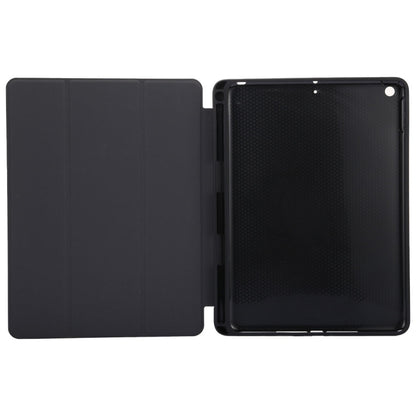 Cloth Texture Pattern Horizontal Flip Leather Case for iPad Pro 10.5 inch ,with Three-folding Holder & Pen Slots (Black) - iPad Pro 10.5 inch Cases by buy2fix | Online Shopping UK | buy2fix