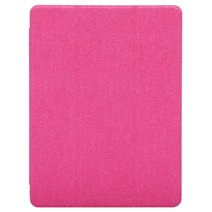 Cloth Texture Pattern Horizontal Flip Leather Case for iPad Pro 10.5 inch ,with Three-folding Holder & Pen Slots (Magenta) - iPad Pro 10.5 inch Cases by buy2fix | Online Shopping UK | buy2fix