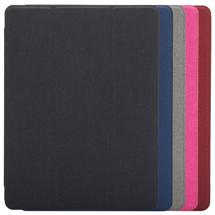 Cloth Texture Pattern Horizontal Flip Leather Case for iPad Pro 10.5 inch ,with Three-folding Holder & Pen Slots (Grey) - iPad Pro 10.5 inch Cases by buy2fix | Online Shopping UK | buy2fix