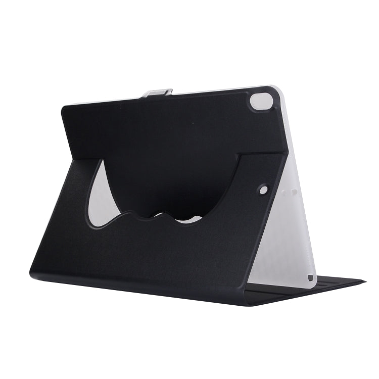 Horizontal Flip Solid Color Elastic Force Leather Case with 360 Degrees Rotation Holder for iPad Pro 10.5 inch (Black) - iPad Pro 10.5 inch Cases by buy2fix | Online Shopping UK | buy2fix