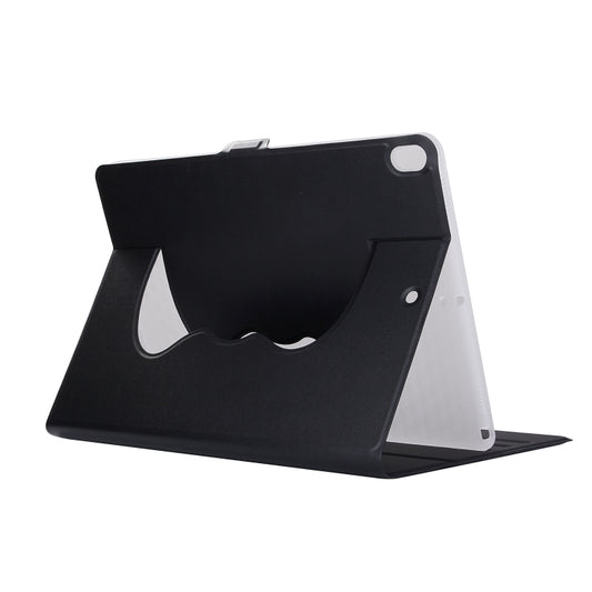 Horizontal Flip Solid Color Elastic Force Leather Case with 360 Degrees Rotation Holder for iPad Pro 10.5 inch (Black) - iPad Pro 10.5 inch Cases by buy2fix | Online Shopping UK | buy2fix
