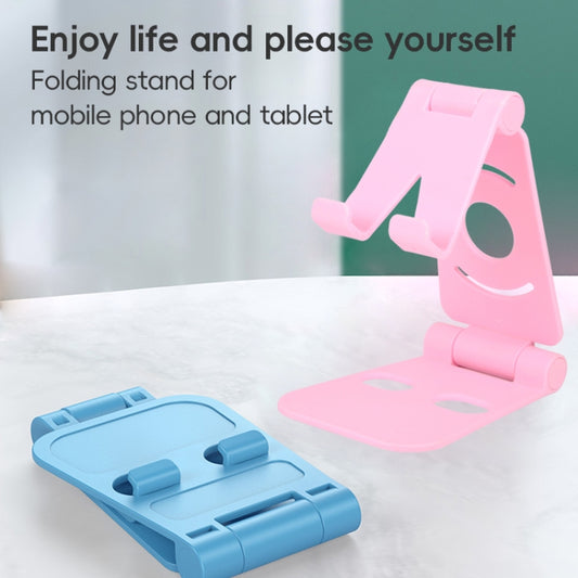 WQ-02 Foldable Creative Lazy Bracket Phone Holder (Pink) by buy2fix