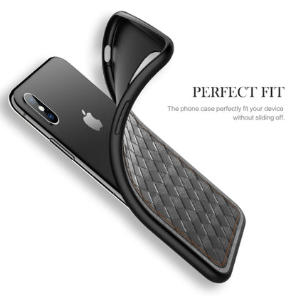 For iPhone XS Max ROCK Origin Series Business TPU + PU Protective Case - More iPhone Cases by ROCK | Online Shopping UK | buy2fix