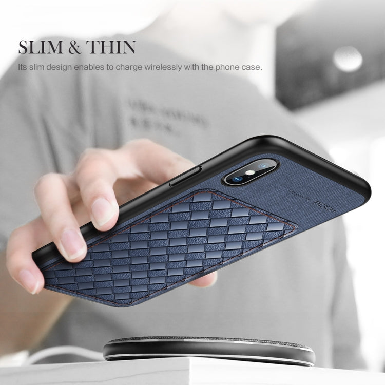 For iPhone XS Max ROCK Origin Series Business TPU + PU Protective Case - More iPhone Cases by ROCK | Online Shopping UK | buy2fix