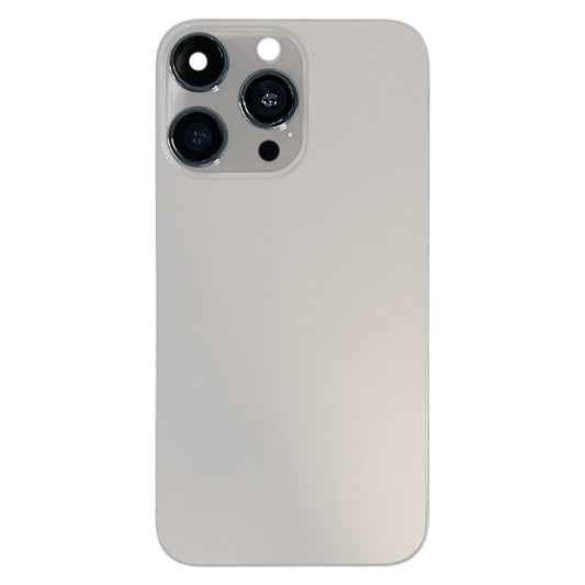 Back Cover with Appearance Imitation of iP15 Pro for iPhone XR(Titanium Gray) by buy2fix