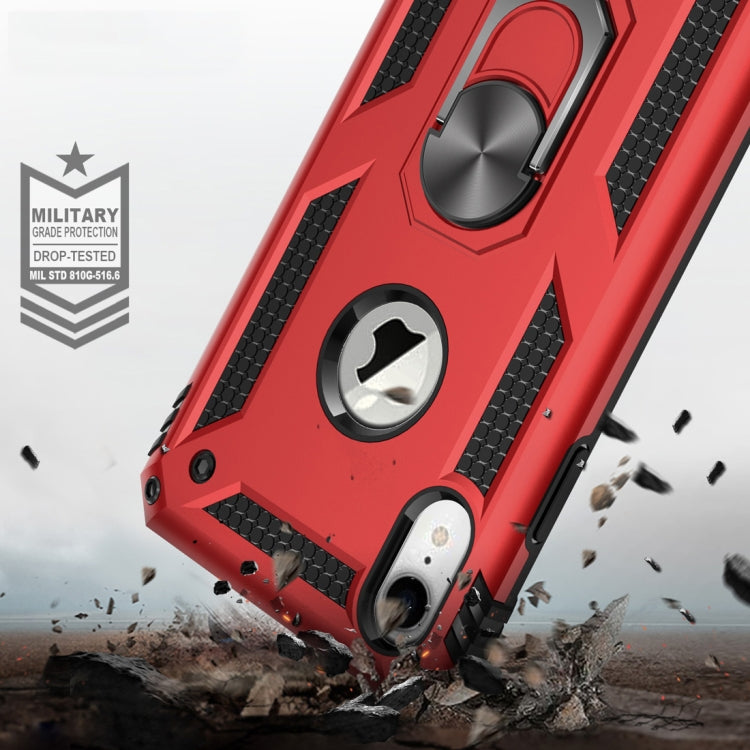 For iPhone XR Armor Shockproof TPU + PC Protective Case with 360 Degree Rotation Holder (Gold) by buy2fix