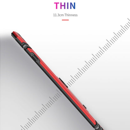 For iPhone XR Armor Shockproof TPU + PC Protective Case with 360 Degree Rotation Holder (Silver) by buy2fix