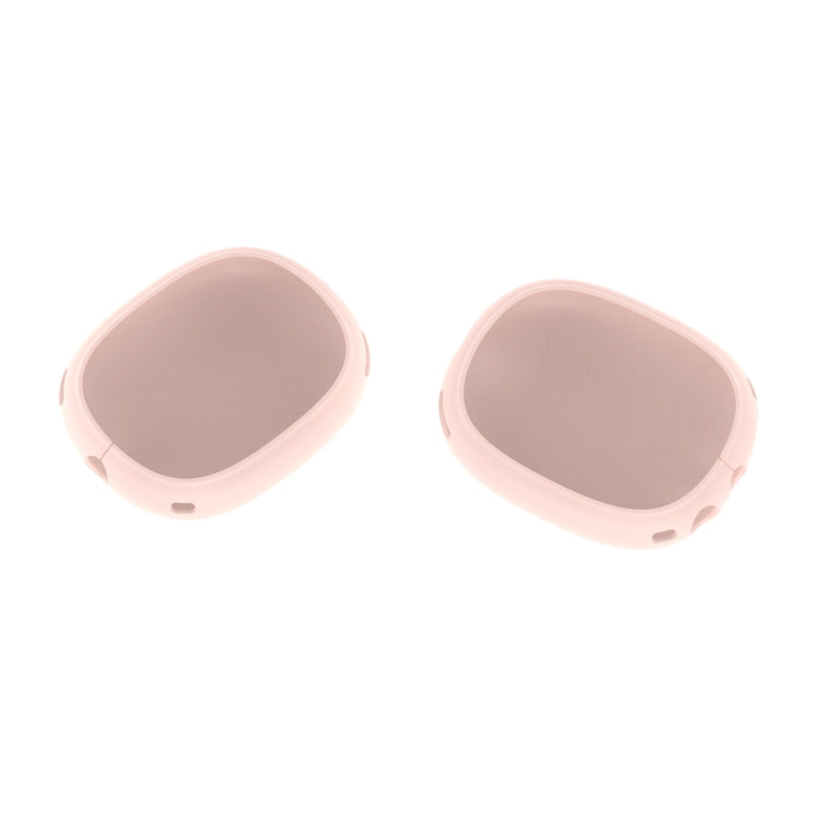 A Pair Full Coverage Anti-scratch Silicone Headphone Protective Case for AirPods Max(Pink) - For AirPods Max by buy2fix | Online Shopping UK | buy2fix