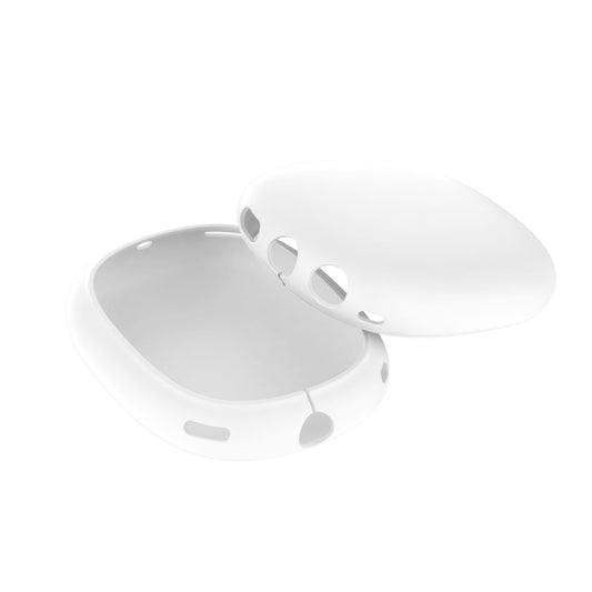 A Pair Full Coverage Anti-scratch Silicone Headphone Protective Case for AirPods Max(Transparent) by buy2fix