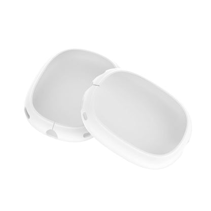 A Pair Full Coverage Anti-scratch Silicone Headphone Protective Case for AirPods Max(Transparent) by buy2fix