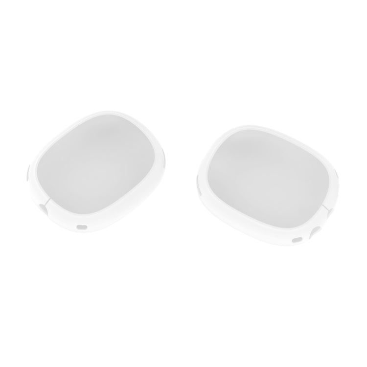 A Pair Full Coverage Anti-scratch Silicone Headphone Protective Case for AirPods Max(Transparent) by buy2fix