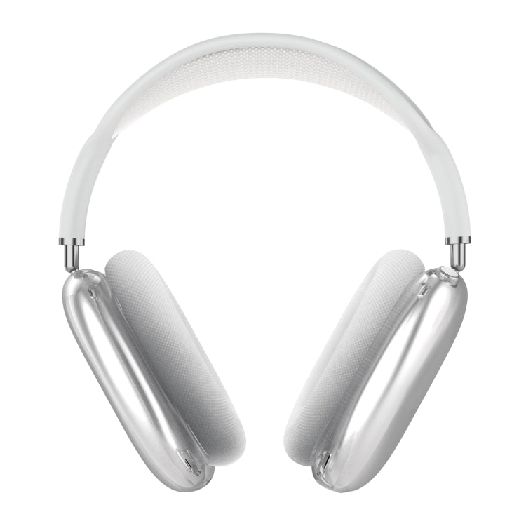 A Pair Full Coverage Anti-scratch Silicone Headphone Protective Case for AirPods Max(Transparent) by buy2fix