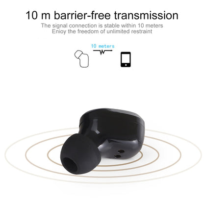 TI8S TWS Dazzling Wireless Stereo Bluetooth 5.0 Earphones with Charging Case(Black) - TWS Earphone by buy2fix | Online Shopping UK | buy2fix