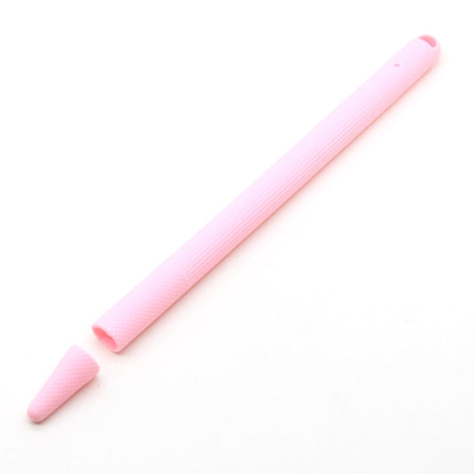 Stylus Pen Silica Gel Shockproof Protective Case for Apple Pencil 2 (Pink) by buy2fix