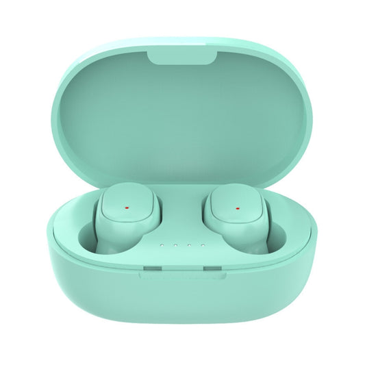 A6S IPX4 Waterproof Bluetooth 5.0 Wireless Bluetooth Earphone with Charging Box, Support for HD Calls & Siri & IOS Power Display (Green) - Bluetooth Earphone by buy2fix | Online Shopping UK | buy2fix