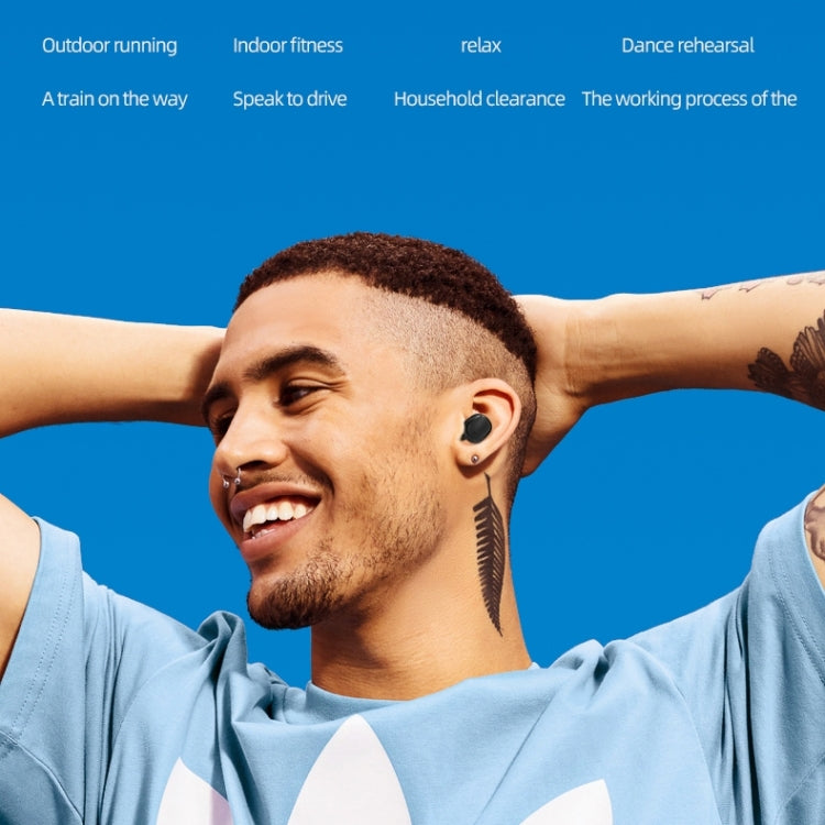 A6S IPX4 Waterproof Bluetooth 5.0 Wireless Bluetooth Earphone with Charging Box, Support for HD Calls & Siri & IOS Power Display (Green) - Bluetooth Earphone by buy2fix | Online Shopping UK | buy2fix