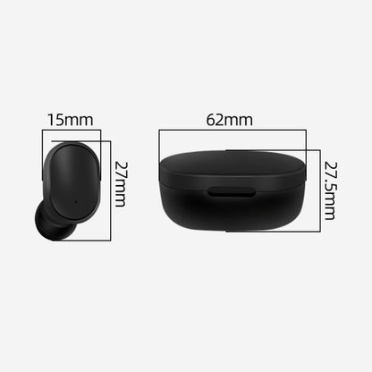 A6S IPX4 Waterproof Bluetooth 5.0 Wireless Bluetooth Earphone with Charging Box, Support for HD Calls & Siri & IOS Power Display (Pink) - Bluetooth Earphone by buy2fix | Online Shopping UK | buy2fix