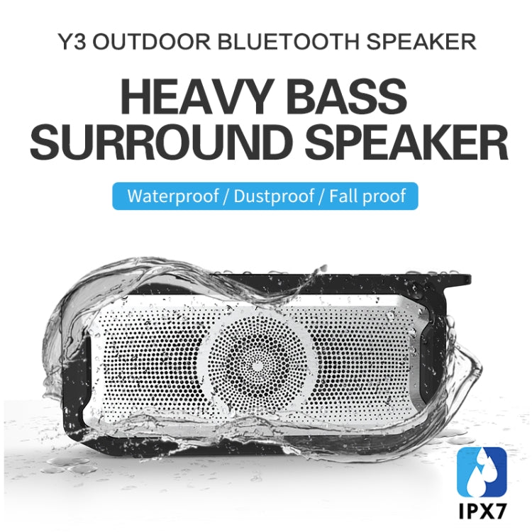 X3 5W Outdoor IPX7 Waterproof Wireless Bluetooth Speaker, Support Hands-free / USB / AUX / TF Card (Red) - Waterproof Speaker by buy2fix | Online Shopping UK | buy2fix