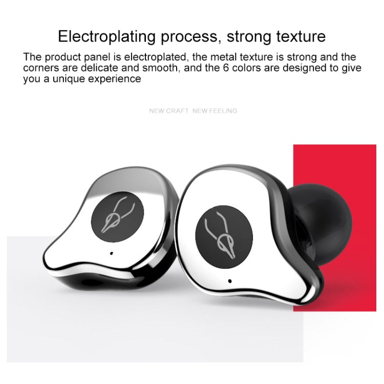 Sabbat E12 Portable In-ear Bluetooth V5.0 Earphone with Wireless Charging Box, Wireless Charging Model, For iPhone, Galaxy, Huawei, Xiaomi, HTC and Other Smartphones(Red) - Bluetooth Earphone by Sabbat | Online Shopping UK | buy2fix