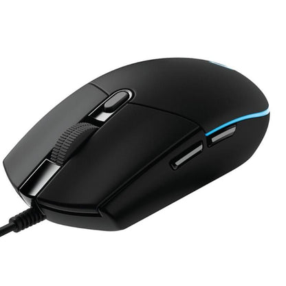 Logitech G102 6-keys RGB Glowing 6000DPI Five-speed Adjustable Wired Optical Gaming Mouse, Length: 2m (Black) - Wired Mice by Logitech | Online Shopping UK | buy2fix
