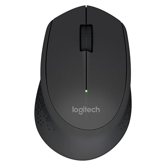 Logitech M280 2.4GHz 3-keys 1000DPI Wireless Optical Mouse, Wireless Range: 10m(Black) by Logitech