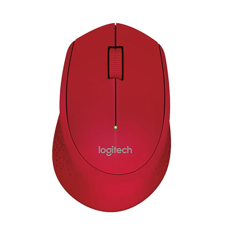 Logitech M280 2.4GHz 3-keys 1000DPI Wireless Optical Mouse, Wireless Range: 10m (Red) - Wireless Mice by buy2fix | Online Shopping UK | buy2fix