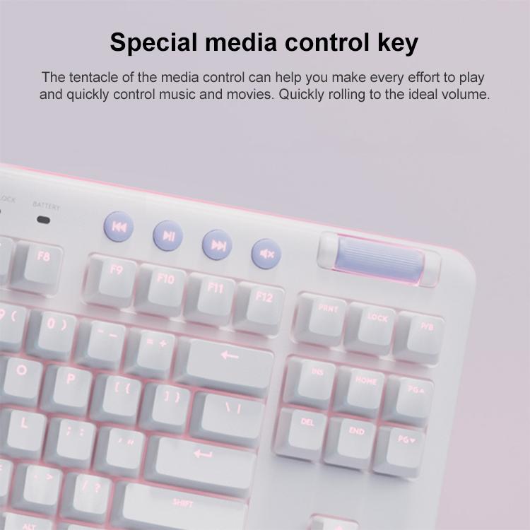 Logitech Aurora G713 RGB Wired Game E-sports 87-key Mechanical Keyboard with Palm Support, Red Shaft - Wired Keyboard by Logitech | Online Shopping UK | buy2fix