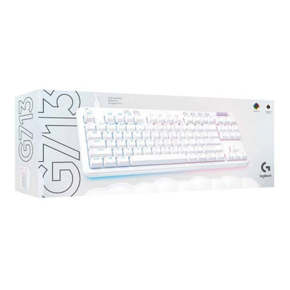 Logitech Aurora G713 RGB Wired Game E-sports 87-key Mechanical Keyboard with Palm Support, Red Shaft - Wired Keyboard by Logitech | Online Shopping UK | buy2fix