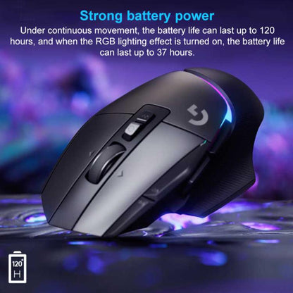Logitech G502 X Lightspeed 1000DPI 2.4G Wireless Gaming Mouse(Black) by Logitech