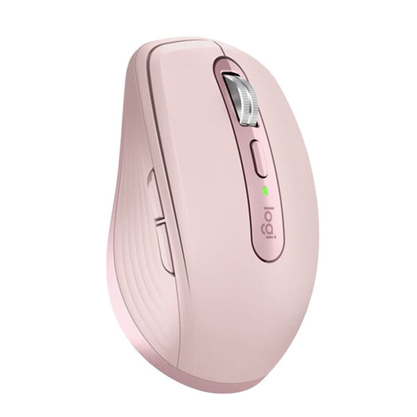 Logitech MX Anywhere 3S 4 Keys Wireless Bluetooth Dual Mode Mute Mouse (Pink) by Logitech
