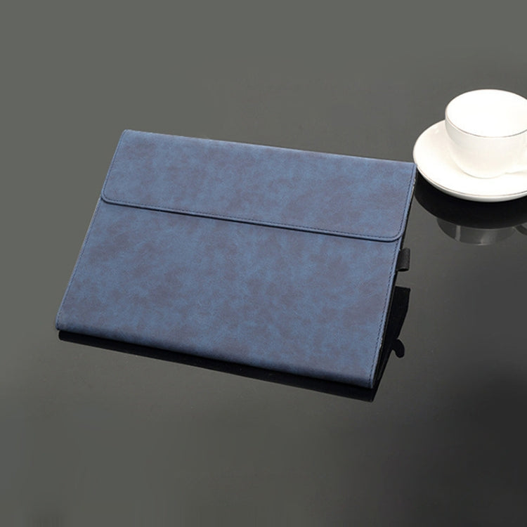 Laptop Bag Case Sleeve Notebook Briefcase Carry Bag for Microsoft Surface Pro 4 / 5 12.3 inch(Blue) - Microsoft by buy2fix | Online Shopping UK | buy2fix