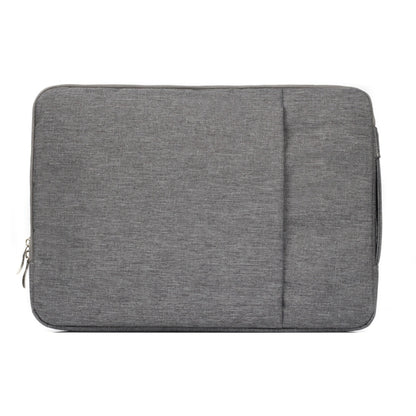 11.6 inch Universal Fashion Soft Laptop Denim Bags Portable Zipper Notebook Laptop Case Pouch for MacBook Air, Lenovo and other Laptops, Size: 32.2x21.8x2cm (Grey) - 10 - 11 inch by buy2fix | Online Shopping UK | buy2fix