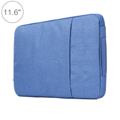 11.6 inch Universal Fashion Soft Laptop Denim Bags Portable Zipper Notebook Laptop Case Pouch for MacBook Air, Lenovo and other Laptops, Size: 32.2x21.8x2cm (Blue) - 10 - 11 inch by buy2fix | Online Shopping UK | buy2fix