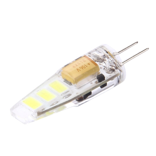 G4 2W 100LM Corn Light Bulb, 6 LED SMD 5730 Silicone, DC 12V(White Light) by buy2fix