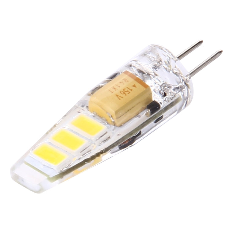 G4 2W 100LM Corn Light Bulb, 6 LED SMD 5730 Silicone, DC 12V(Warm White) - LED Blubs & Tubes by buy2fix | Online Shopping UK | buy2fix