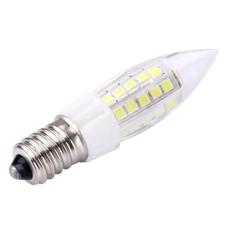 E14 4W 300LM Candle Corn Light Bulb, 44 LED SMD 2835, AC 220-240V(White Light) - LED Blubs & Tubes by buy2fix | Online Shopping UK | buy2fix