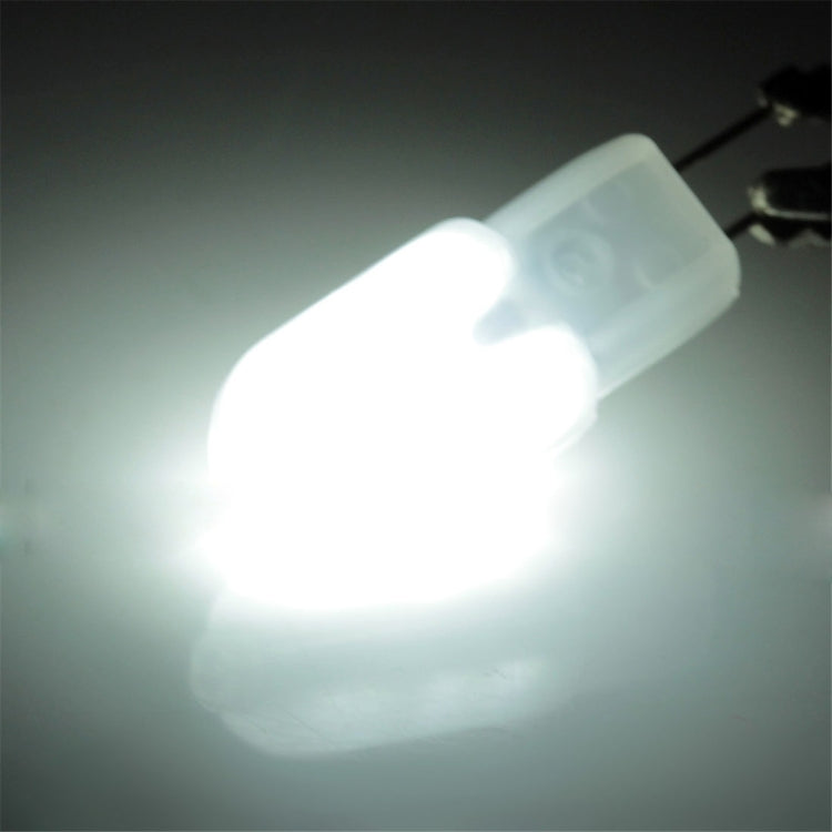 G4 2W 180LM Transparent Cover Corn Light Bulb, 12 LED SMD 2835, AC 220-240V(White Light) - LED Blubs & Tubes by buy2fix | Online Shopping UK | buy2fix