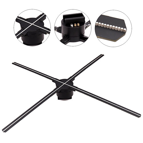 Dsee-65H Holographic Intelligent Display 3D Billboard, WiFi App Control, Display Resolution: 720 x 720 Pixels, Diameter: 65cm by buy2fix