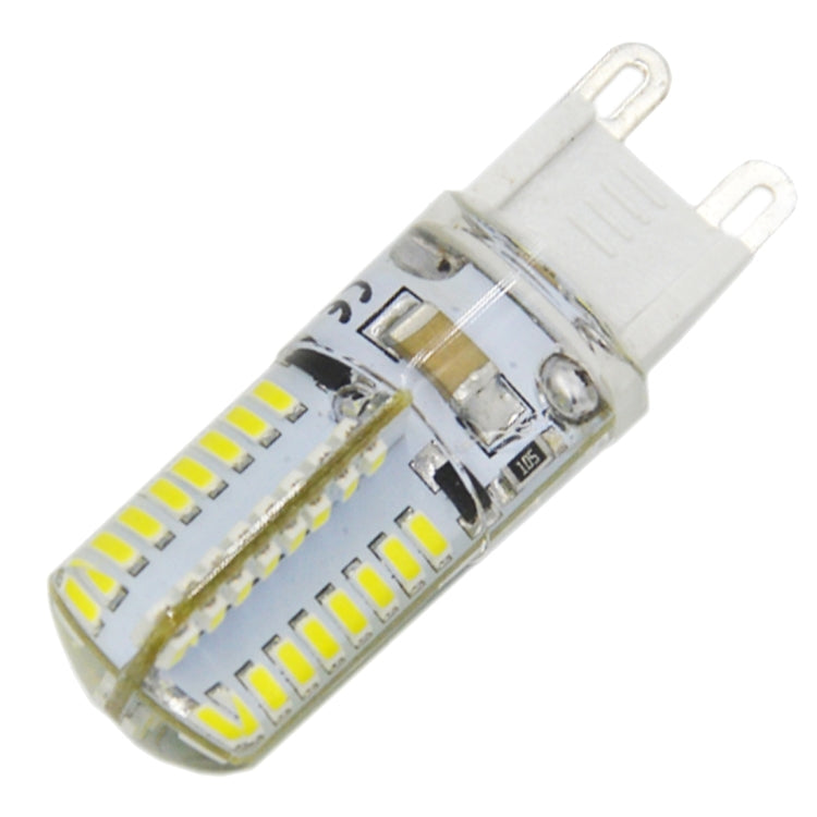 G9 4W 210LM  64 LED SMD 3014 Silicone Corn Light Bulb, AC 110V (White Light) - LED Blubs & Tubes by buy2fix | Online Shopping UK | buy2fix