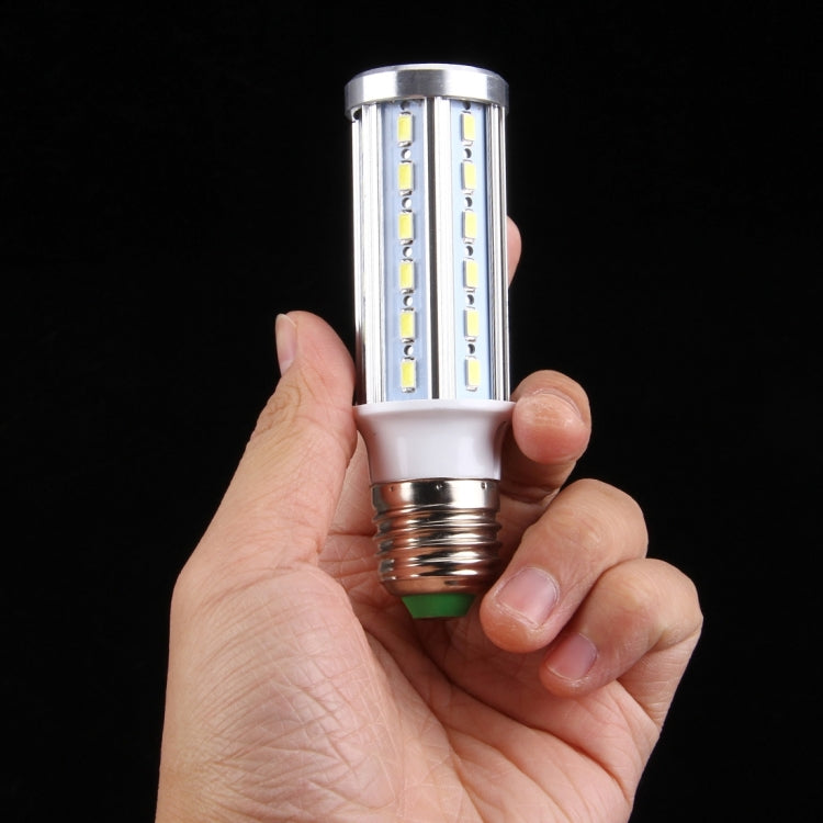 10W Aluminum Corn Light Bulb, E27 880LM 42 LED SMD 5730, AC 85-265V(White Light) - LED Blubs & Tubes by buy2fix | Online Shopping UK | buy2fix