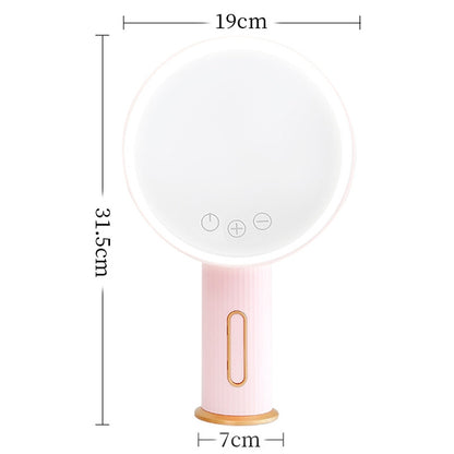 Smart LED Desktop Makeup Mirror with Fill Light, White Light (Pink) - Mirror by buy2fix | Online Shopping UK | buy2fix