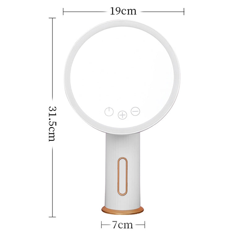 Smart LED Desktop Makeup Mirror with Fill Light, White Light (White) - Mirror by buy2fix | Online Shopping UK | buy2fix